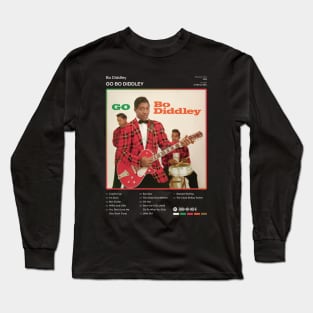 Bo Diddley - Go Bo Diddley Tracklist Album Long Sleeve T-Shirt